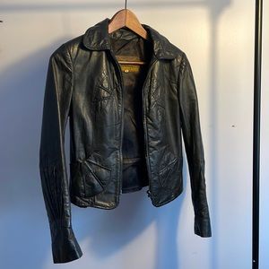 Vintage leather jacket